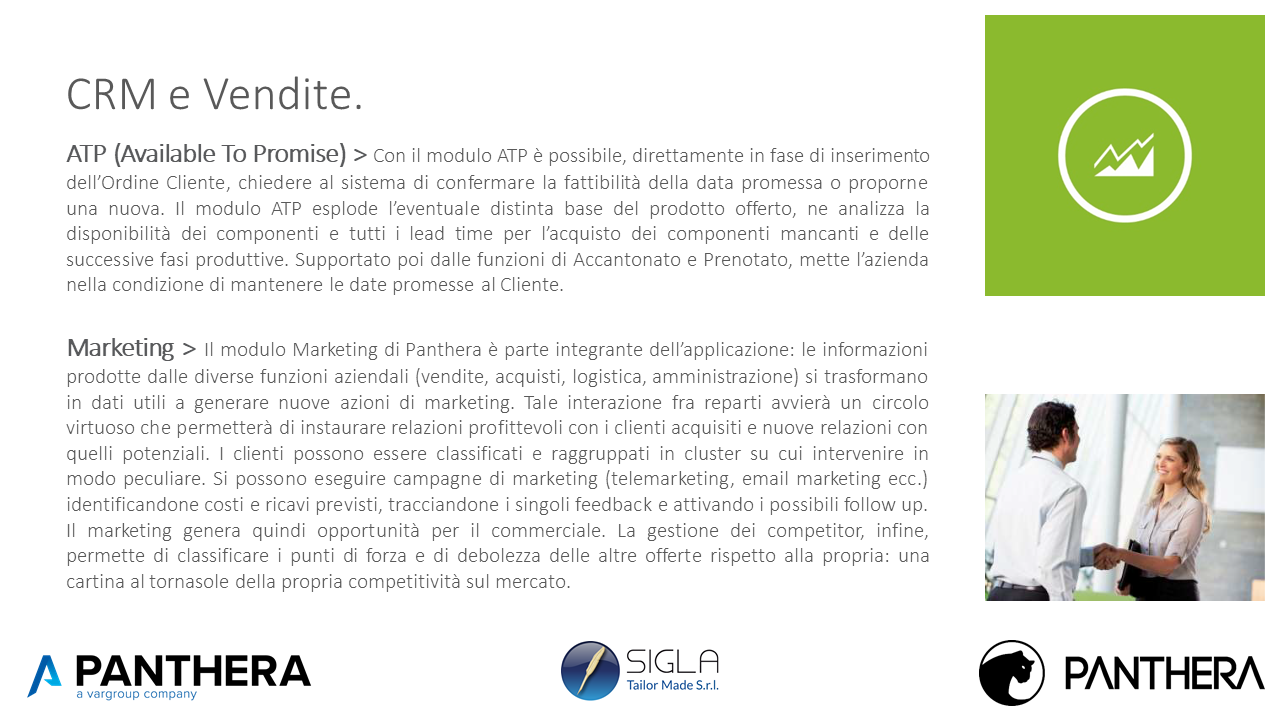 Slide CRM e Vendite
